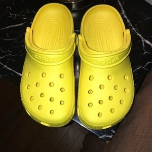 Yellow Crocs